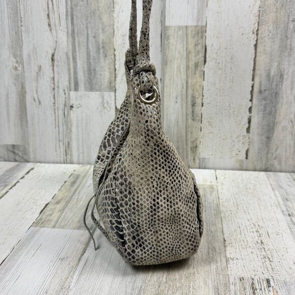 Elliott Lucca Snakeskin Pattern Leather
Shoulder Bag - Picture 3 of 11